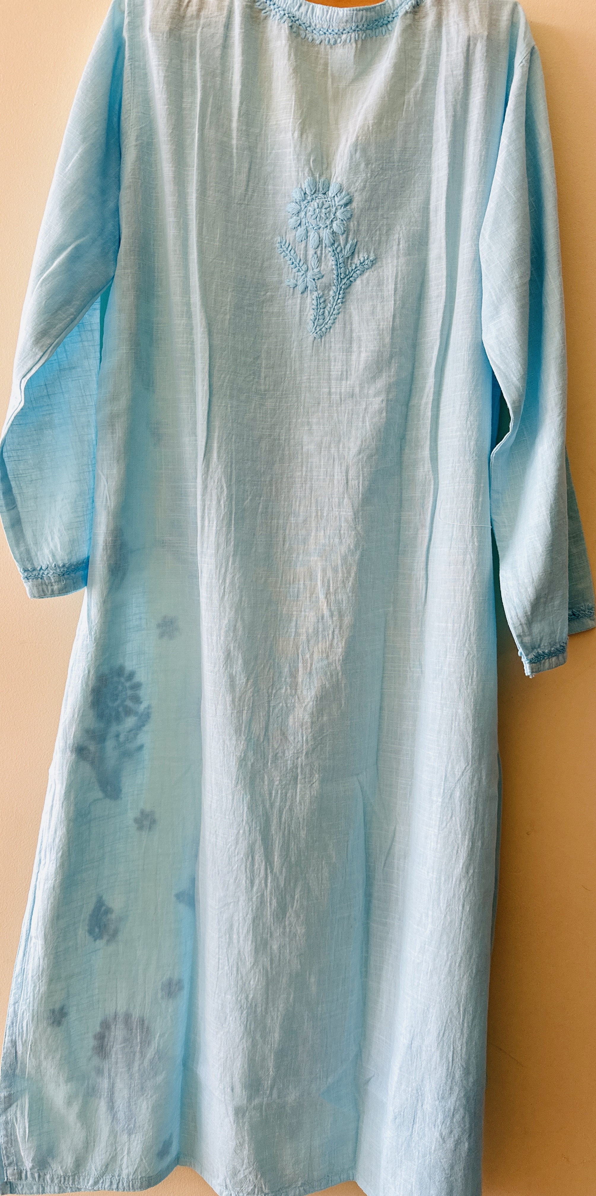 Pure Cotton  Summer Chikan Kurta