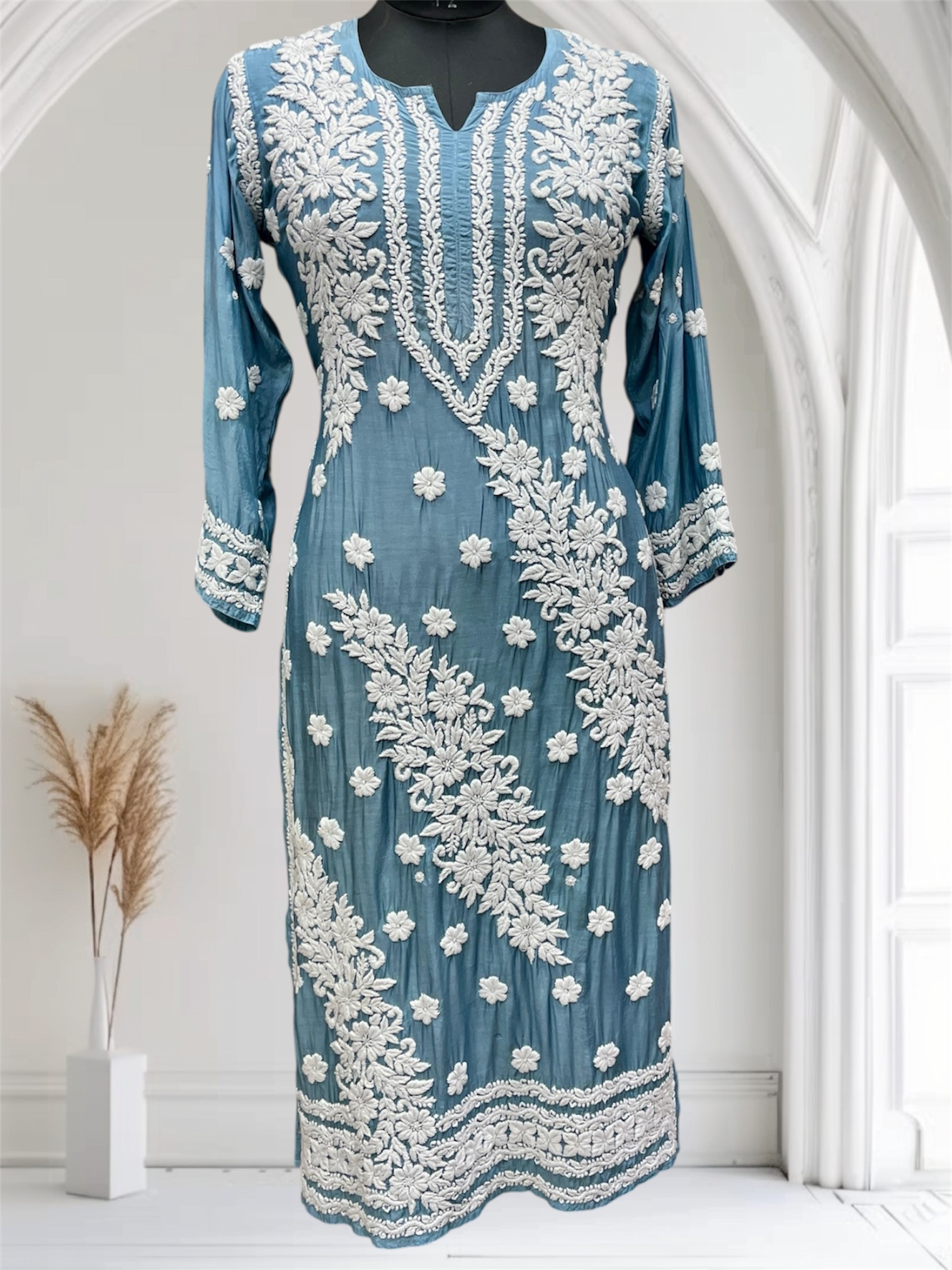 Sia Muslin Ghaaspati Kurta