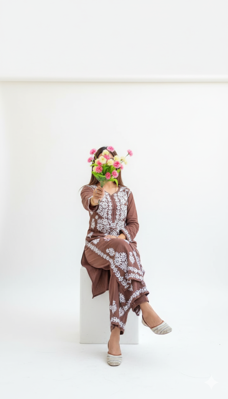 Clovia Modal Kurta Palazzo Set