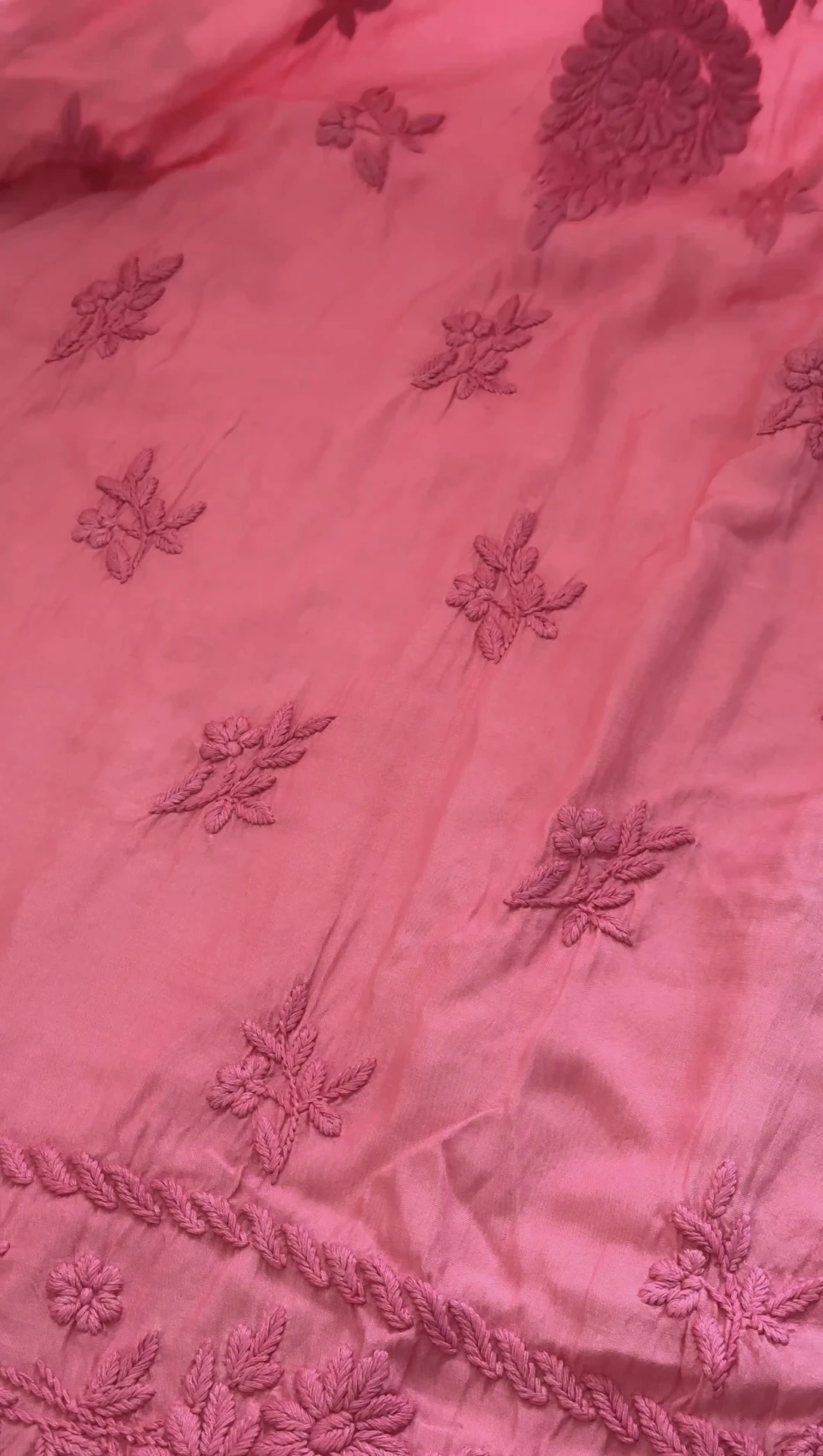 Aruni Muslin Chikan Kurta