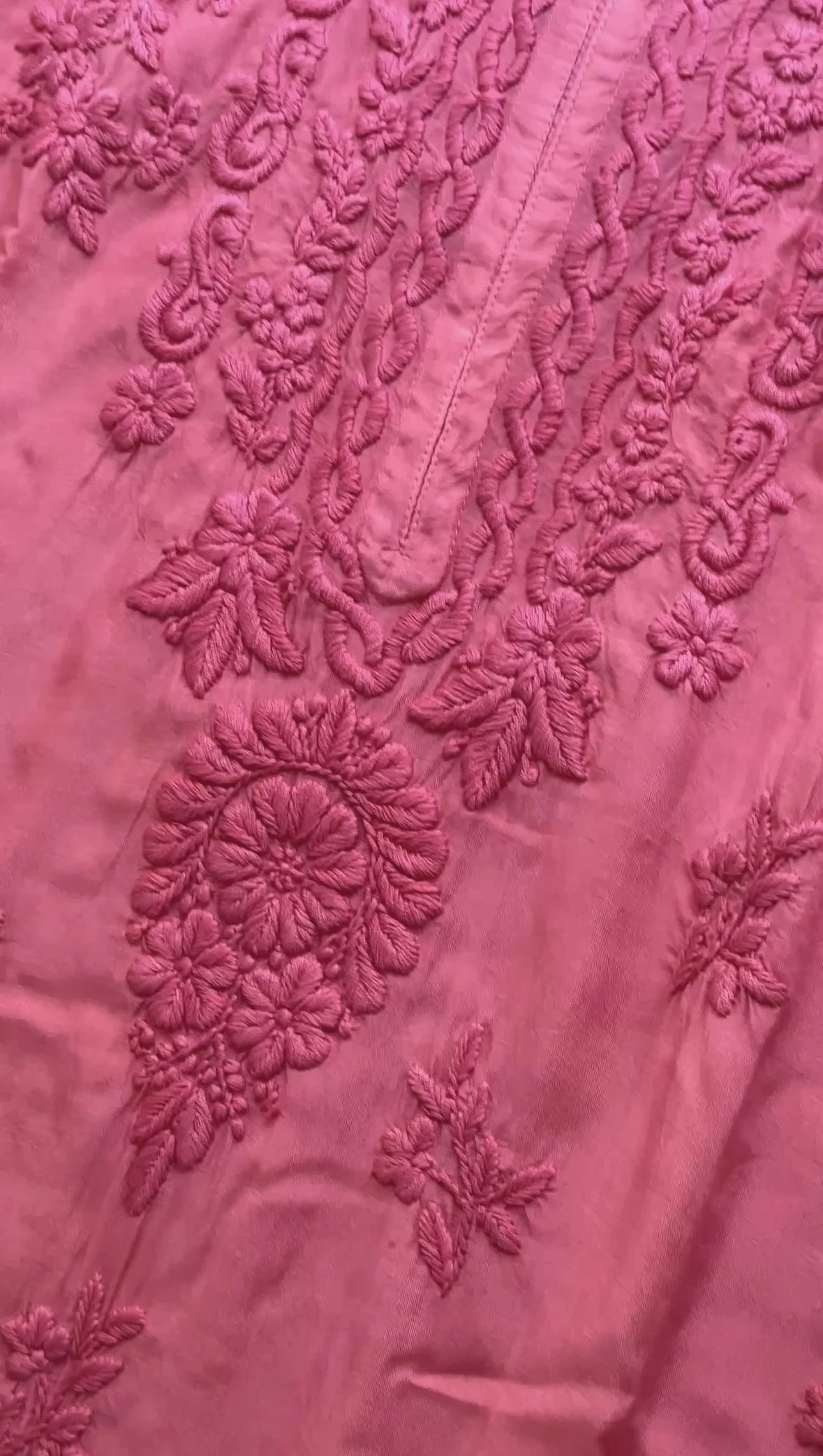 Aruni Muslin Chikan Kurta