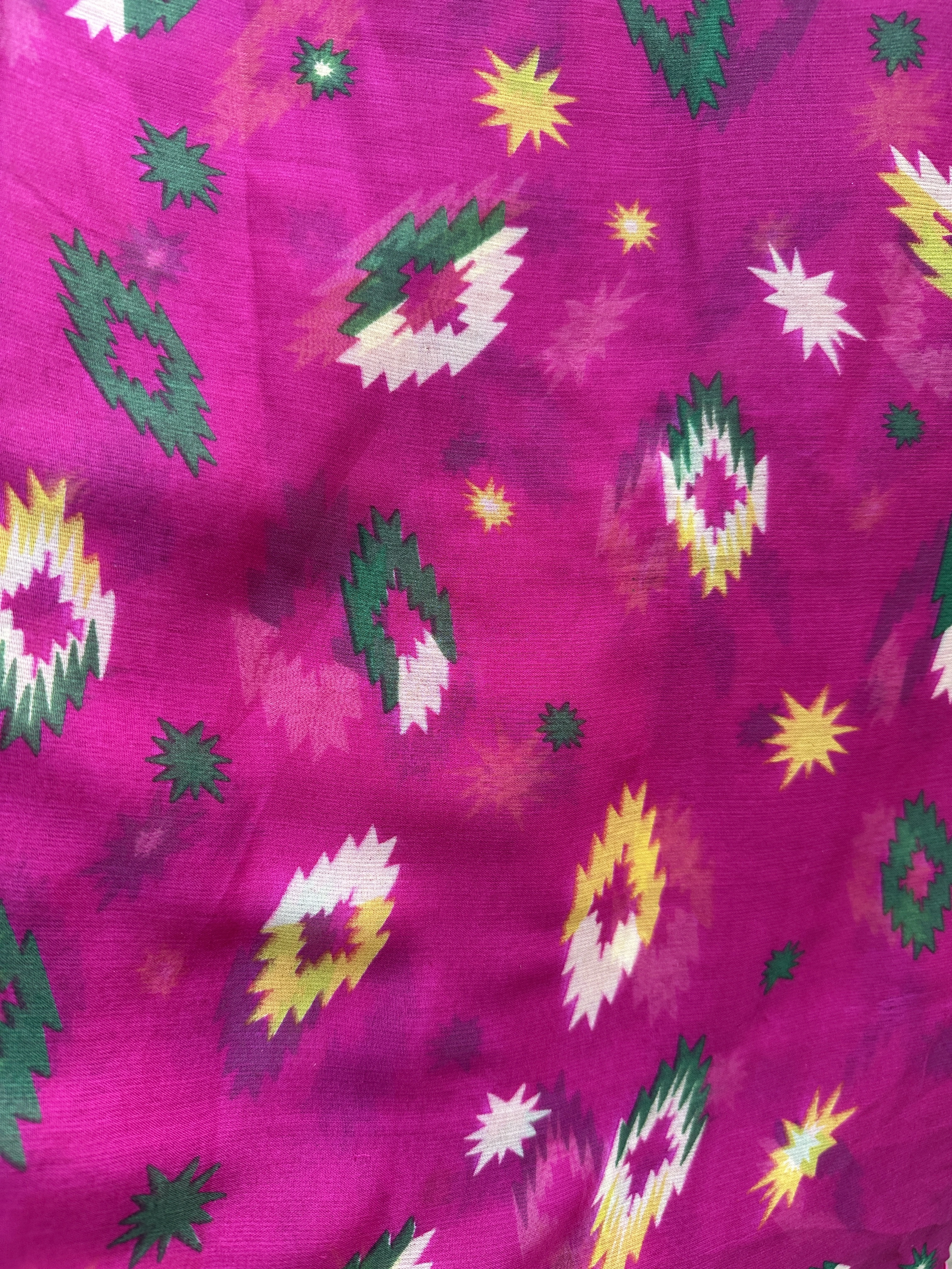 Naina Pure Soft Hot Pink Chiffon Anarkali Kurta