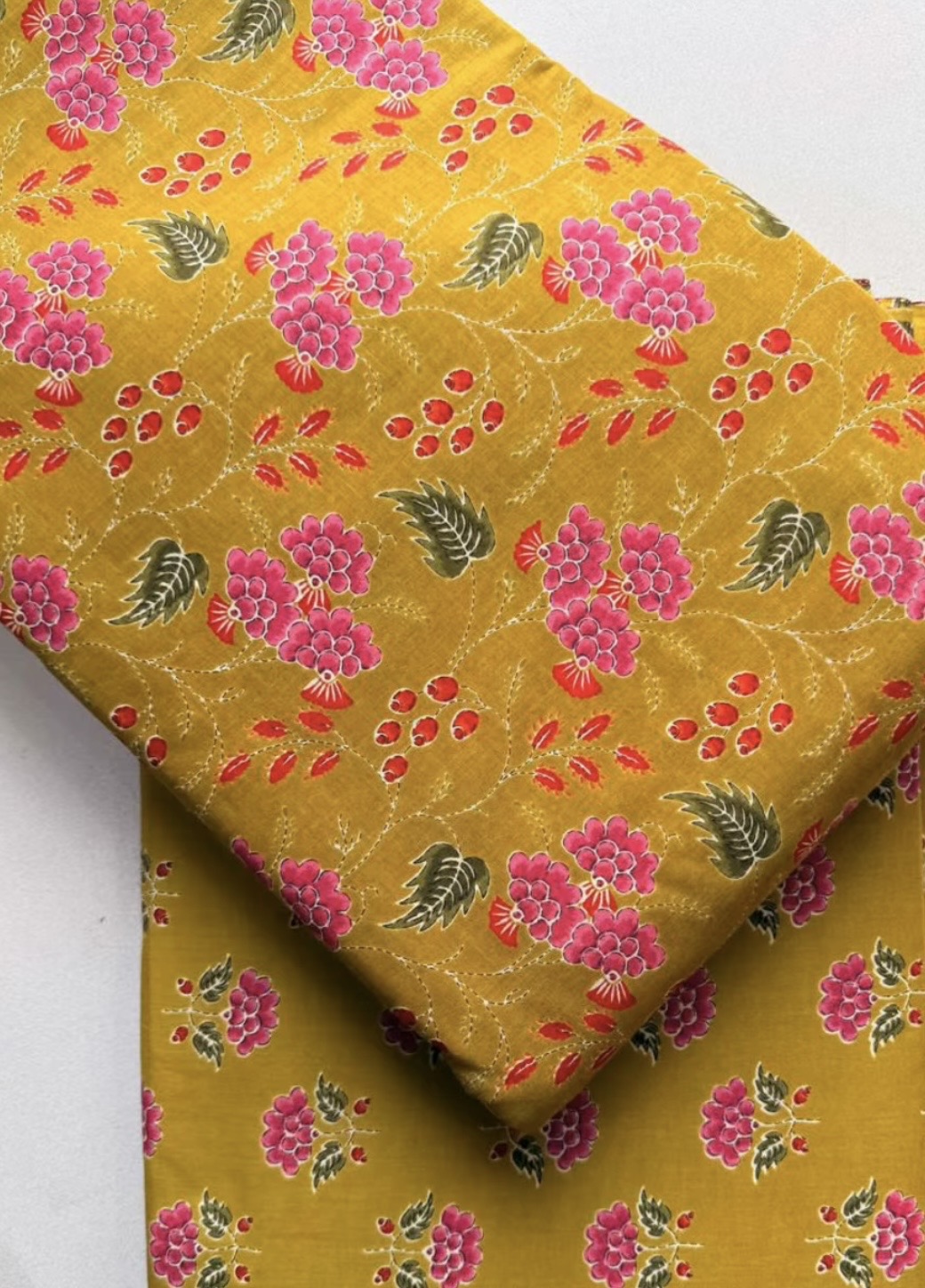 Yellow Mellow Kurta and Pant Set