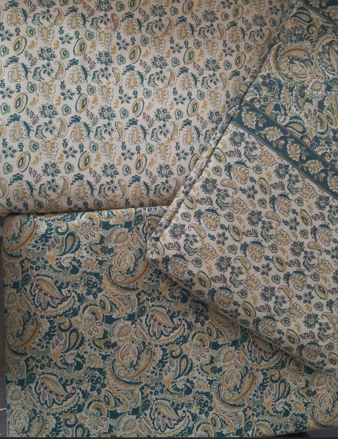 Aasmi Pure Cotton Kurta Pant and Dupatta Set