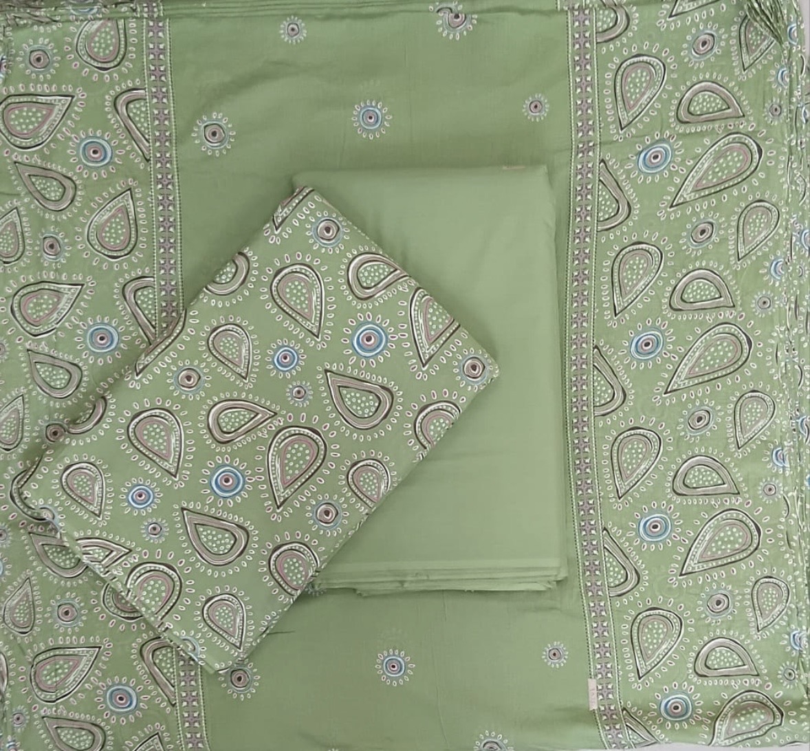 Riddhi Pure Cotton Kurta Pant and Duppatta Set